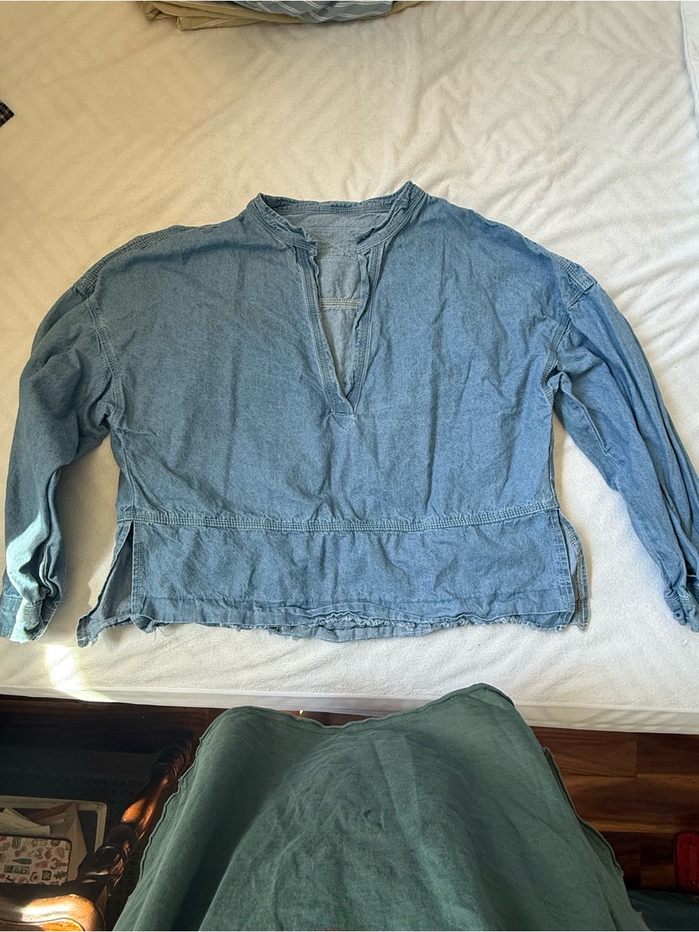 Amazon denim top